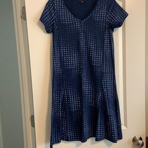Navy tee shirt dress